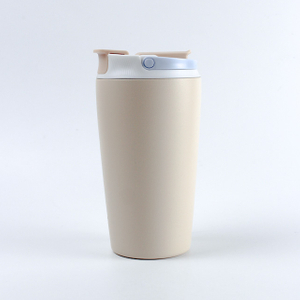 12oz Double Wall 18/8 Stainless Steel Coffee Mug With Double Drinking Lid