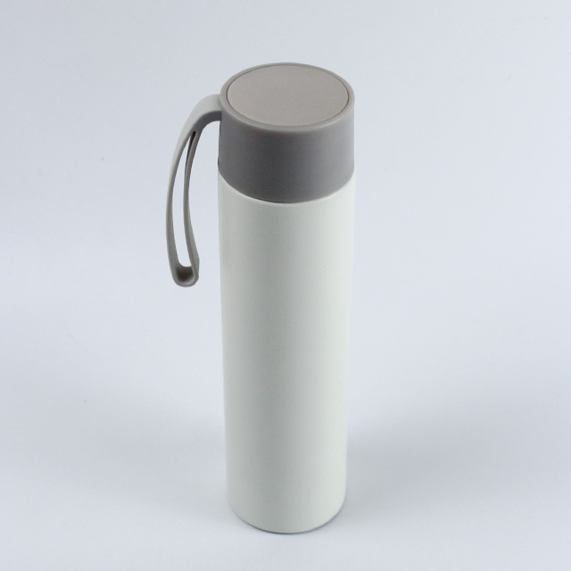  12oz/350ml Smart Double Wall Stainless Steel Vacuum Insulated Water Bottle Travle Cup With Strip