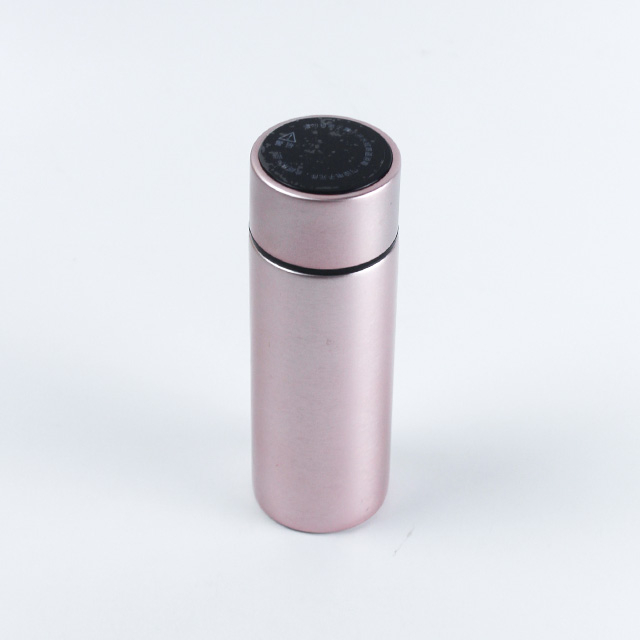 Electroplating Paint 120ml Led Digital Temperature Display Thermal Bottle Stainless Steel Double Walled Insulation Water Bottle Thermos Flask