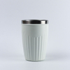 12oz Fashionable Design Wholesale Double Wall 304 Stainless Steel Insulated Vacuum Coffee Tumbler With straw And Lid