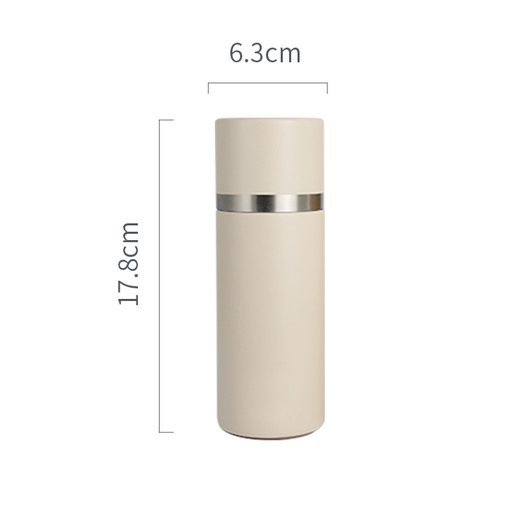 9oz/260ml Smart Double Wall Stainless Steel Vacuum Insulated Water Bottle Thermos Vacuum Drinkware