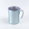 Electroplating paint 13Oz Stainless Steel Double Wall Vacuum Coffee Mug Wholesale with Silicone Coaster and As Lid