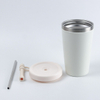 12oz Double Wall Stainless Steel Wholesale Custom Logo Coffee Tumbler With Lid And Straw