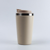 12oz Stainless Steel Double Wall Heat Resistant Thermal Coffee Mug With Lid