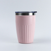 12oz Fashionable Design Double Wall Insulated Vacuum Coffee Tumbler With As Lid