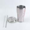 20oz Electroplating paint Double Wall Stainless Steel Insulation Tumbler Sport Car Travel Drink Bottle With Lid And Straw 