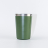 Multi-size Custom logo double wall stainless steel vacuum insulated reusable coffee cup with silicone lid