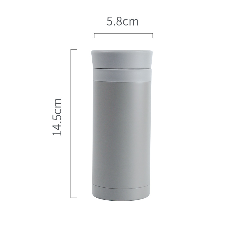 200ml BPA-free Leak Proof Stainless Steel Double Walled Vacuum Insulated Bottle 