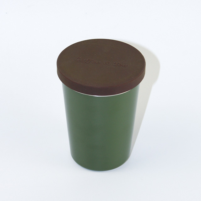Multi-size Custom logo double wall stainless steel vacuum insulated reusable coffee cup with silicone lid
