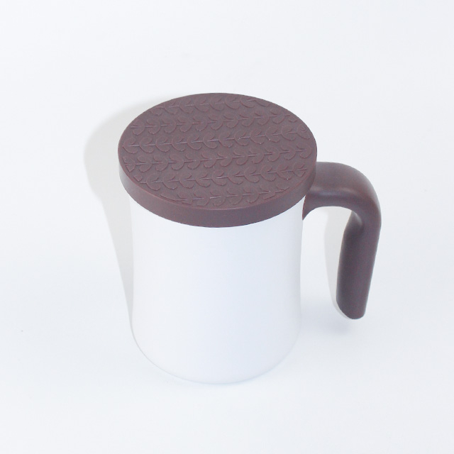  Customized Reusable 13Oz Stainless Steel Coffee Mug Wholesale with Silicone Grip Lid