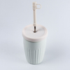 12oz Fashionable Design Wholesale Double Wall 304 Stainless Steel Insulated Vacuum Coffee Tumbler With straw And Lid