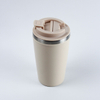 12oz Stainless Steel Double Wall Heat Resistant Thermal Coffee Mug With Lid