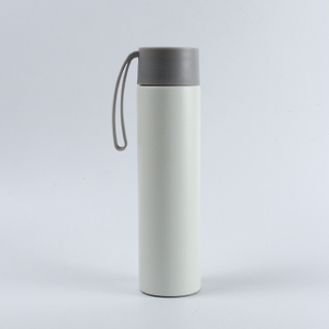  12oz/350ml Smart Double Wall Stainless Steel Vacuum Insulated Water Bottle Travle Cup With Strip