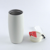 12oz Stainless Steel Insulation Thermos Shaker Sport Bottle with Lid and Strap 
