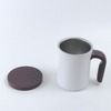  Customized Reusable 13Oz Stainless Steel Coffee Mug Wholesale with Silicone Grip Lid
